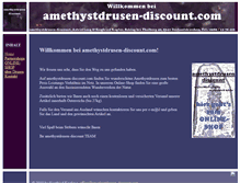 Tablet Screenshot of amethystdrusen-discount.com